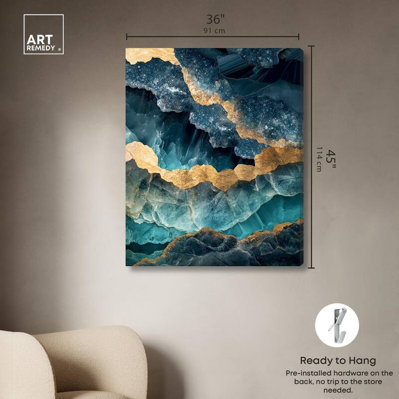 Power Edge II Canvas by Art Remedy, Gallery Wrapped