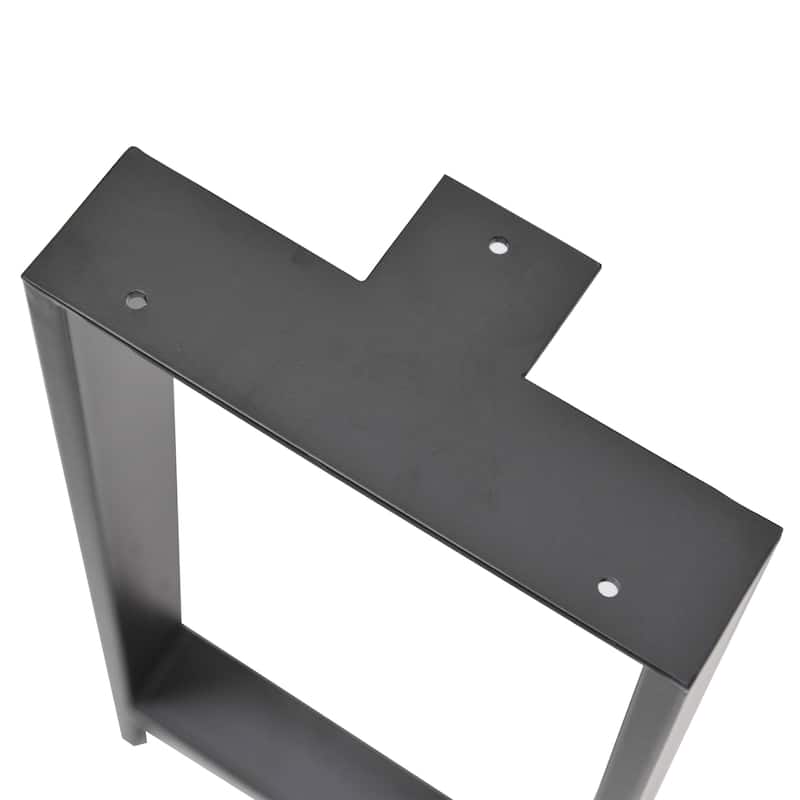 H Type Square Tube Heavy Duty Table Legs 16" Height Legs for Furniture