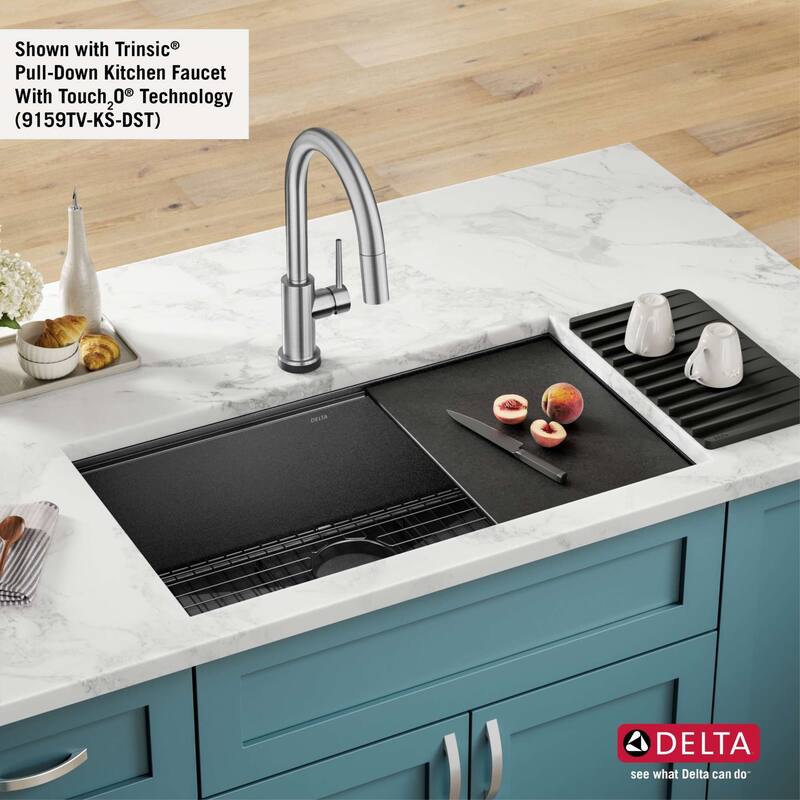 Delta 95B9031-32S Rivet 32" Undermount Single Basin Stainless Steel