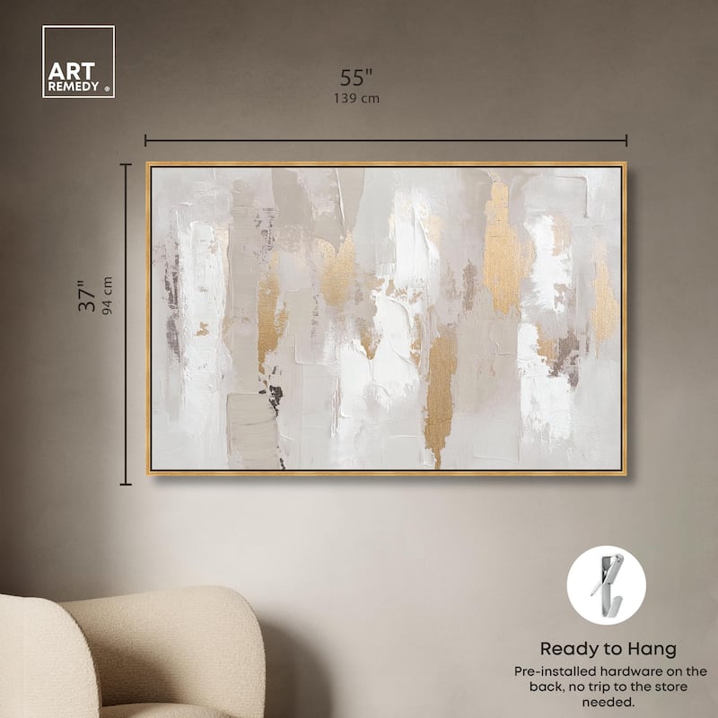 Gilded Brilliance II Canvas by Art Remedy