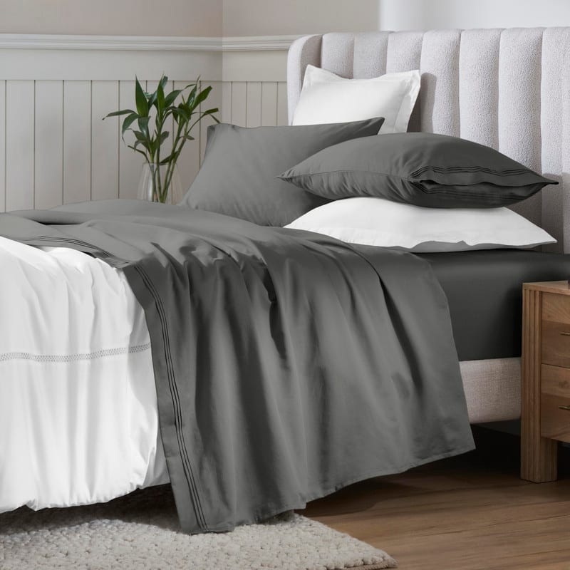 Superior Egyptian Cotton 650 Thread Count Deep Pocket Solid Sheet Set