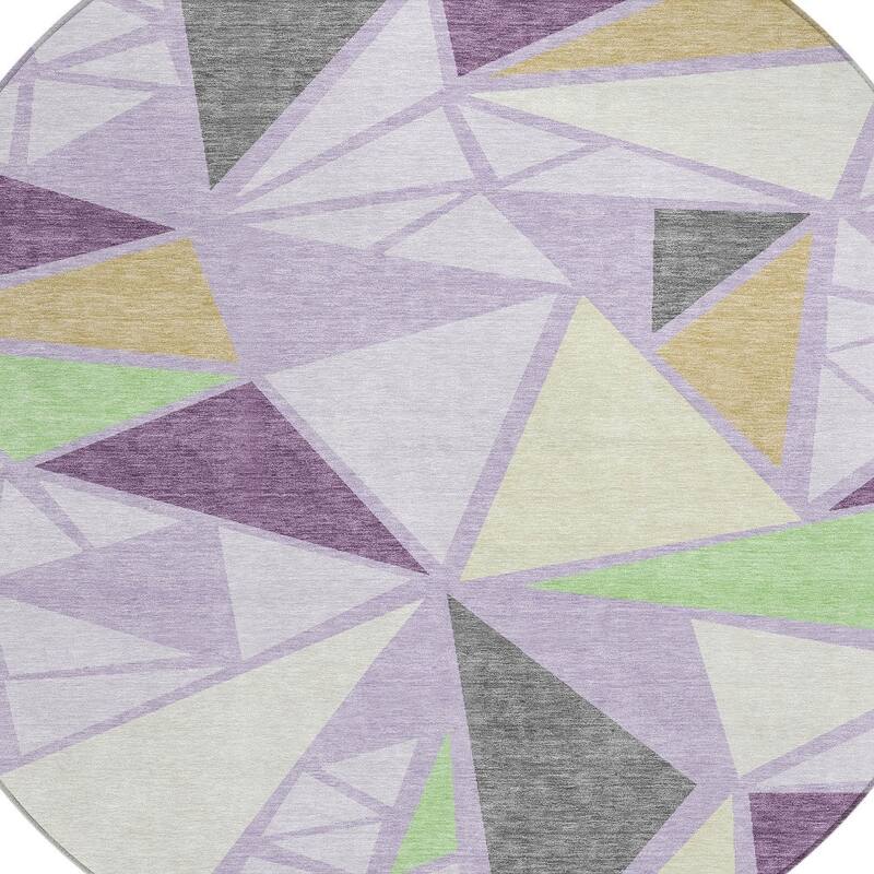 HomeRoots Geometric Transitional Rectangle Outdoor Rug