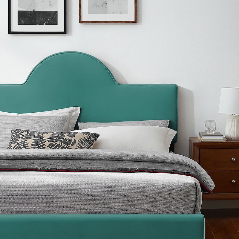 Sunny Performance Velvet King Bed
