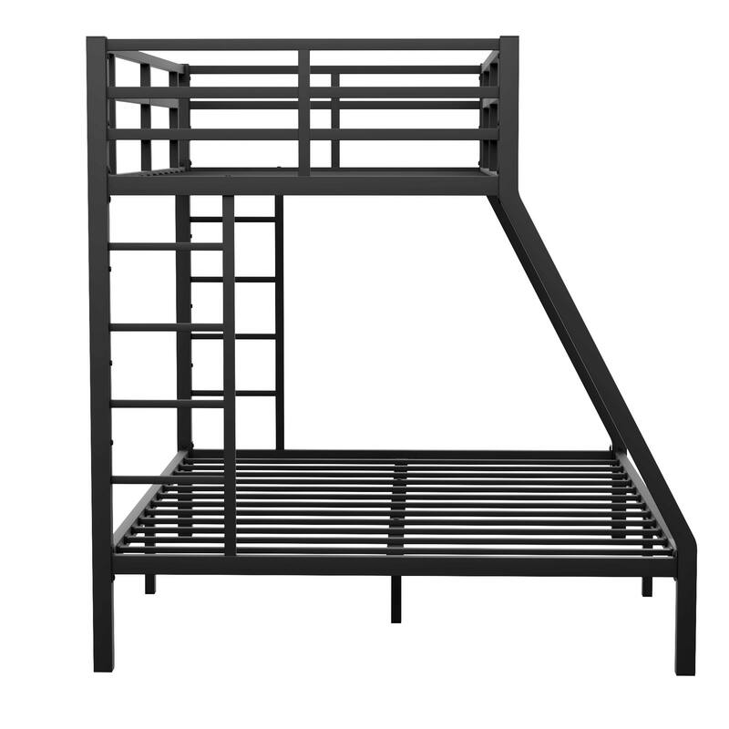 Space-Saving Bunk Bed for Teens and Adults, Noise-Reduced, No Box Spring Needed
