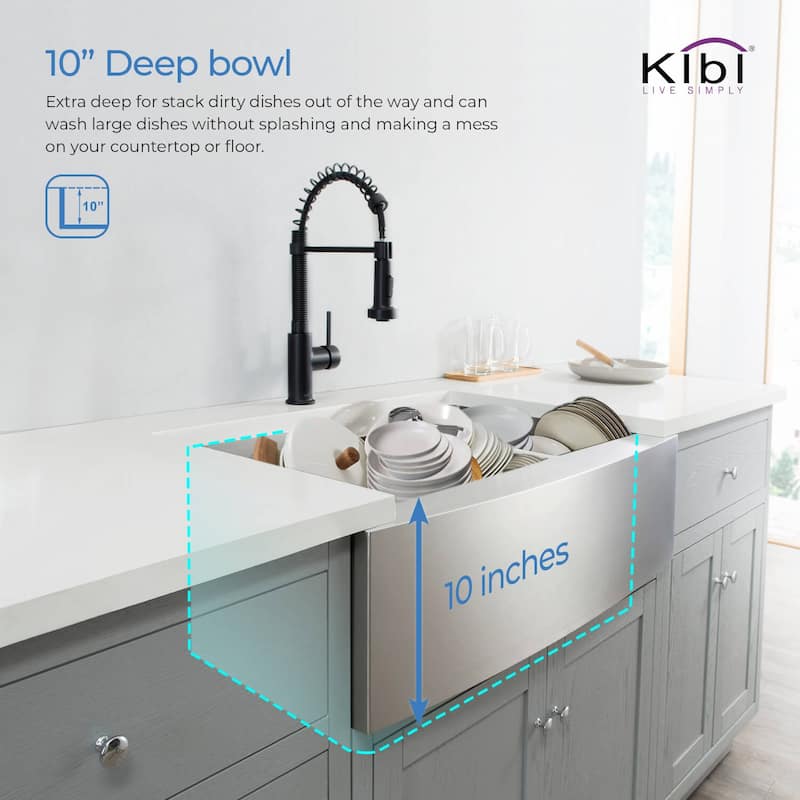Handcrafted Farmhouse Apron Double Bowl Real 16 gauge Stainless Steel Kitchen Sink with Strainer and Grid