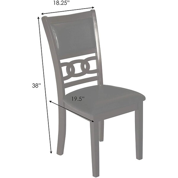New classic furniture gia round dining set gray deals