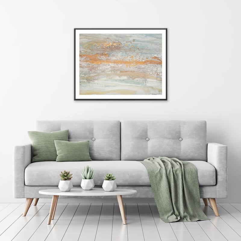 Flecks of Gold Framed Print Wall Art by Norman Wyatt Jr.