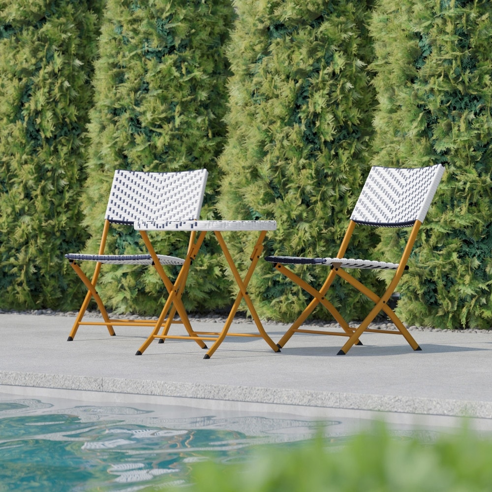 Indoor rattan bistro new arrivals set
