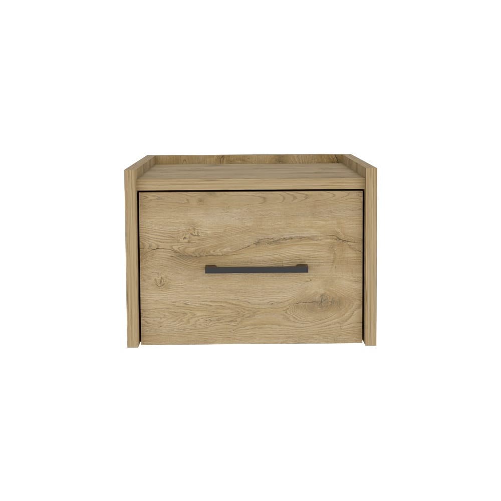 Floating Nightstand Calion, Bedroom,Macadamia，for Living Room,and Dining Room