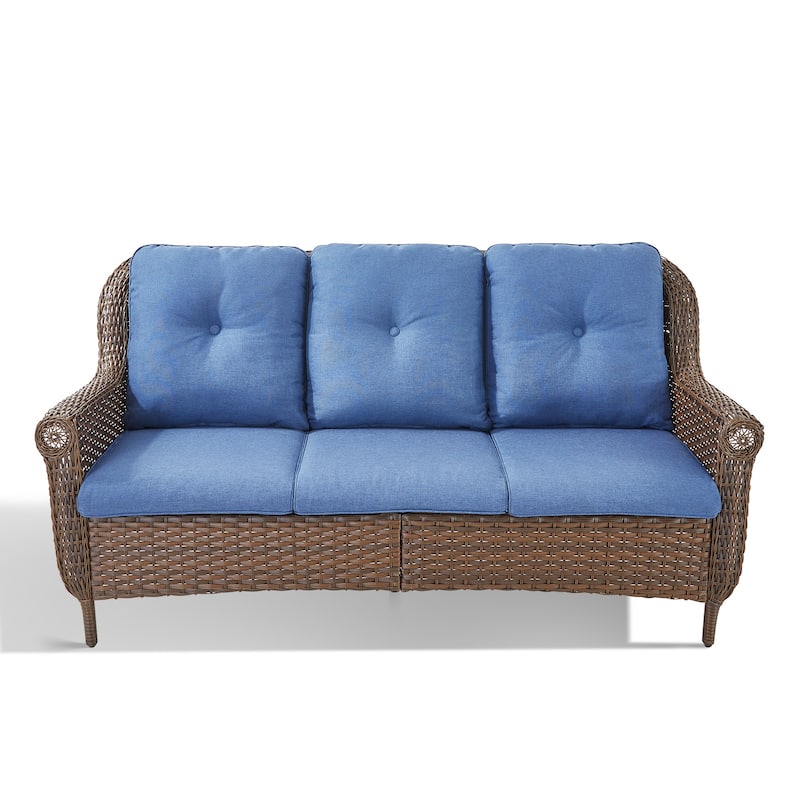 Patio Furniture Outdoor Couch 3 Seater Sofa