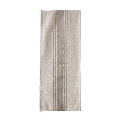 Canvas Table Runner with Stripes