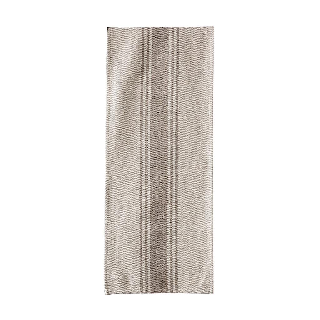 Canvas Table Runner with Stripes