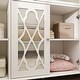 preview thumbnail 6 of 8, 55.1" Accent Storage Cabinet Mirror Sideboard Buffet Cabinet Buffet