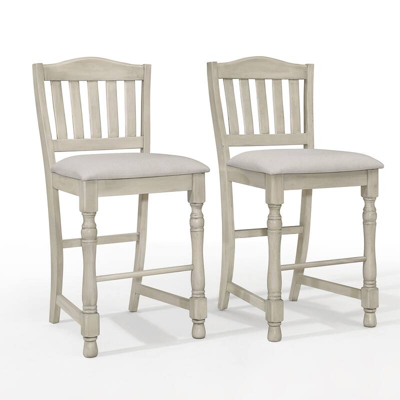 CraftPorch Classy Counter Height Dining Chairs (Set of 4)