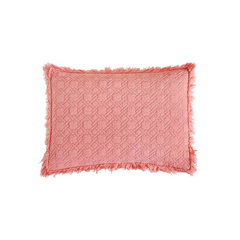 Trellis Peony Quilt Set