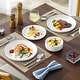 preview thumbnail 10 of 10, MALACASA LUNA 12-piece Porcelain Dinnerware Set (Service for 4)