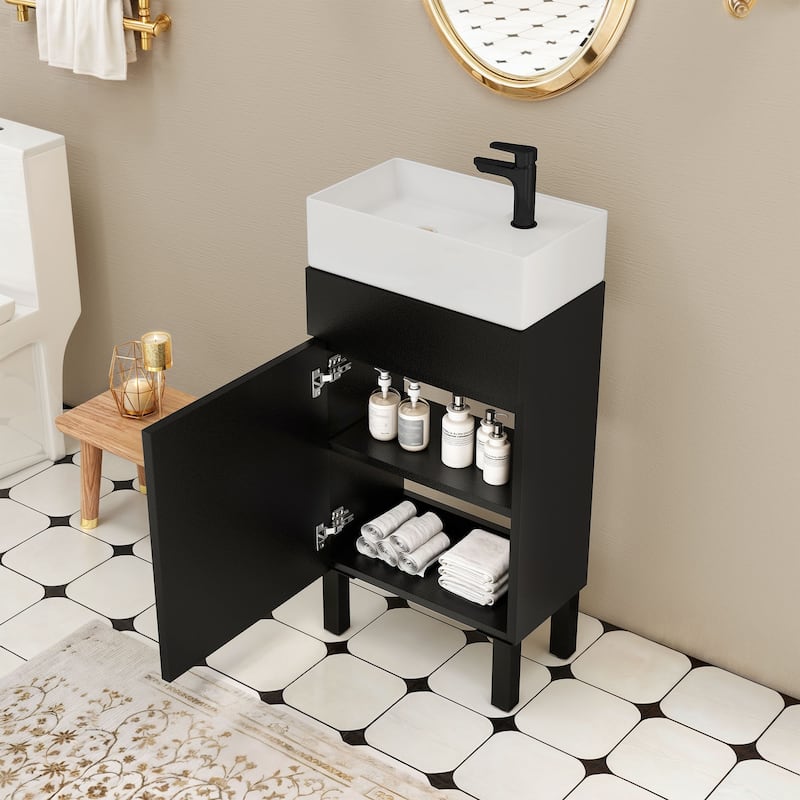 Moasis Bathroom Vanity with Sink Combo Bathroom Cabinet