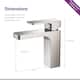 Solid Brass Lead-free Single-handle High Arc Bathroom Faucet