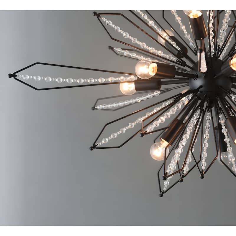 Orbital 12-Light Kitchen Island Pendant Sputnik Chandelier - N/A