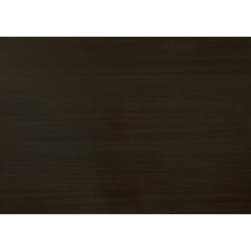 Twin Over Full Bunk Bed in Dark Brown, Durable Wood, Space-Saving Youth Furniture