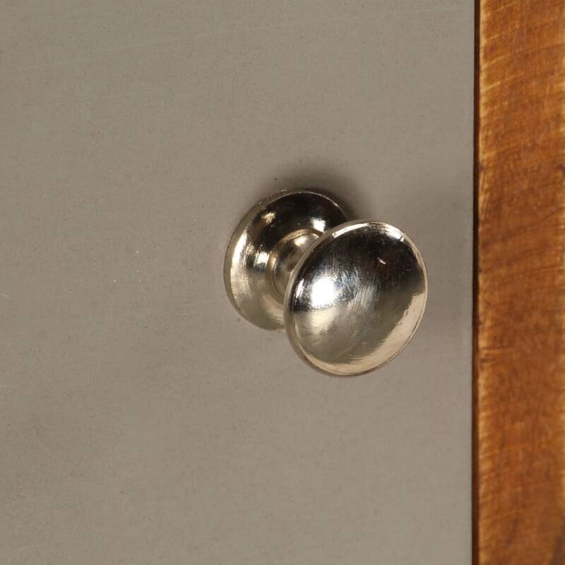 vidaXL Sideboard 45.3"x13.8"x33.9" Solid Acacia Wood