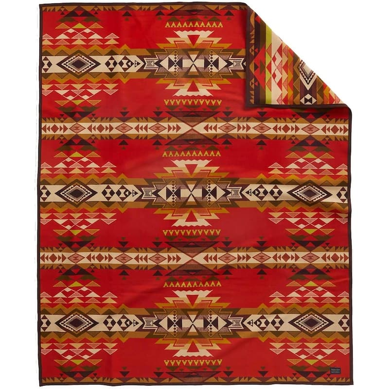 Pendleton Highland Peak Red Blanket