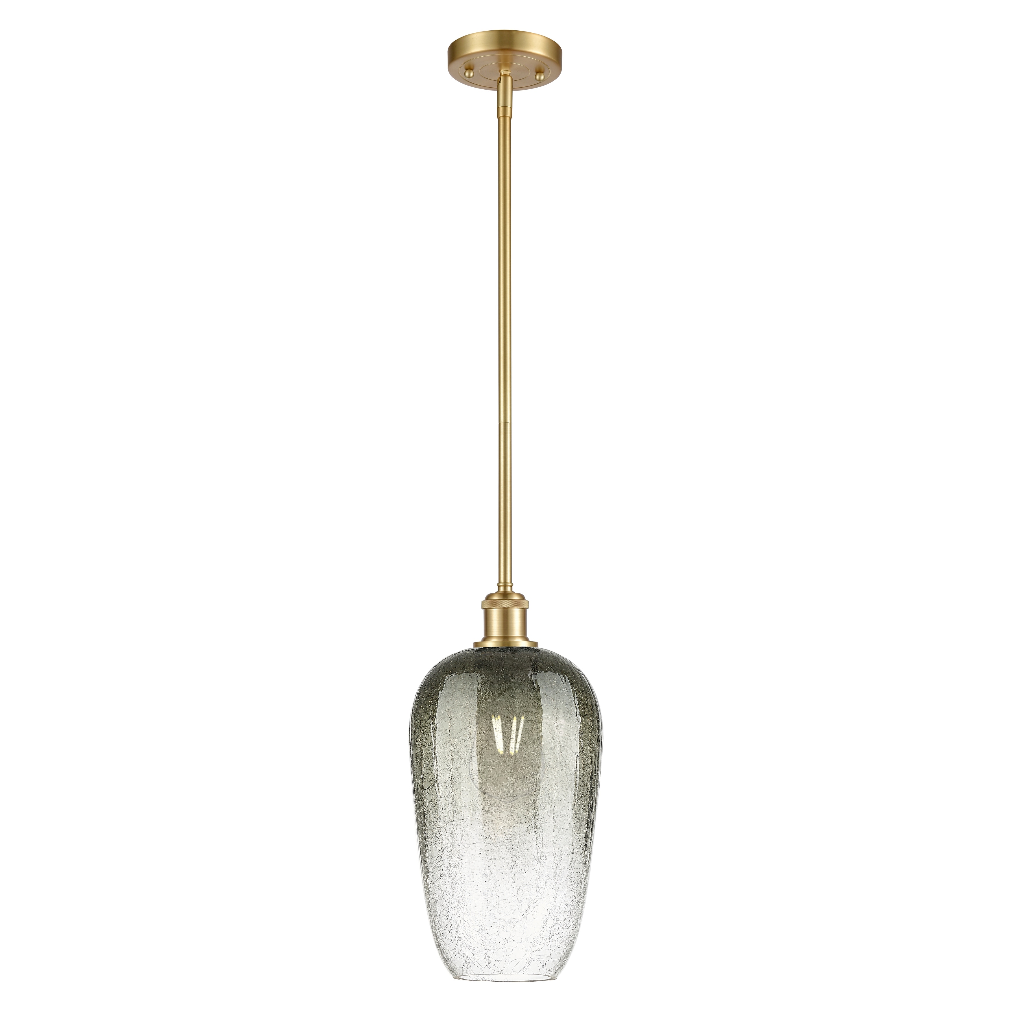 Innovations Lighting Endless Possibilities Ballston - Brookhaven Flute - 1 Light 7" Stem Hung Mini Pendant