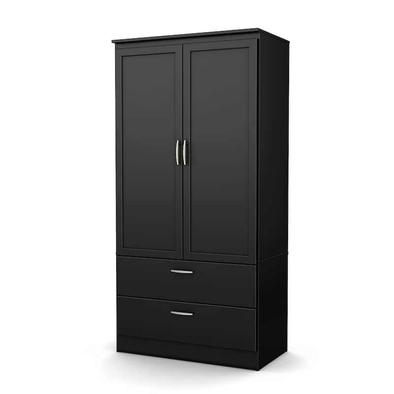 South Shore Acapella 2-door Wardrobe Armoire