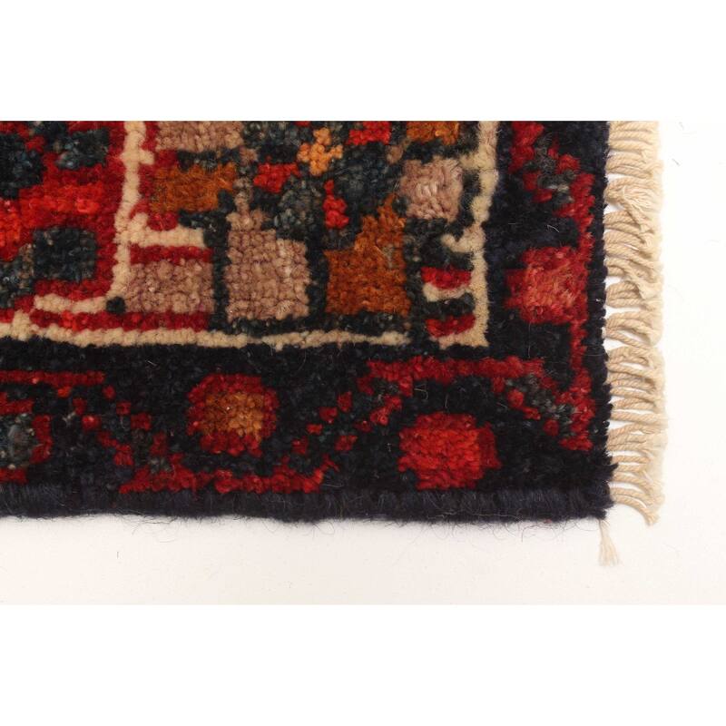 ECARPETGALLERY Hand-knotted Konya Anatolian Red Wool Rug - 3'10 x 7'6