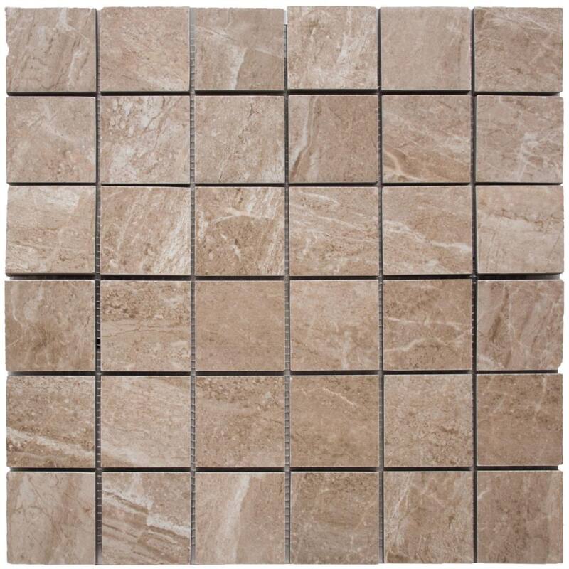 The Tile Life Houston 12x12 Beige Ceramic Wall Tile
