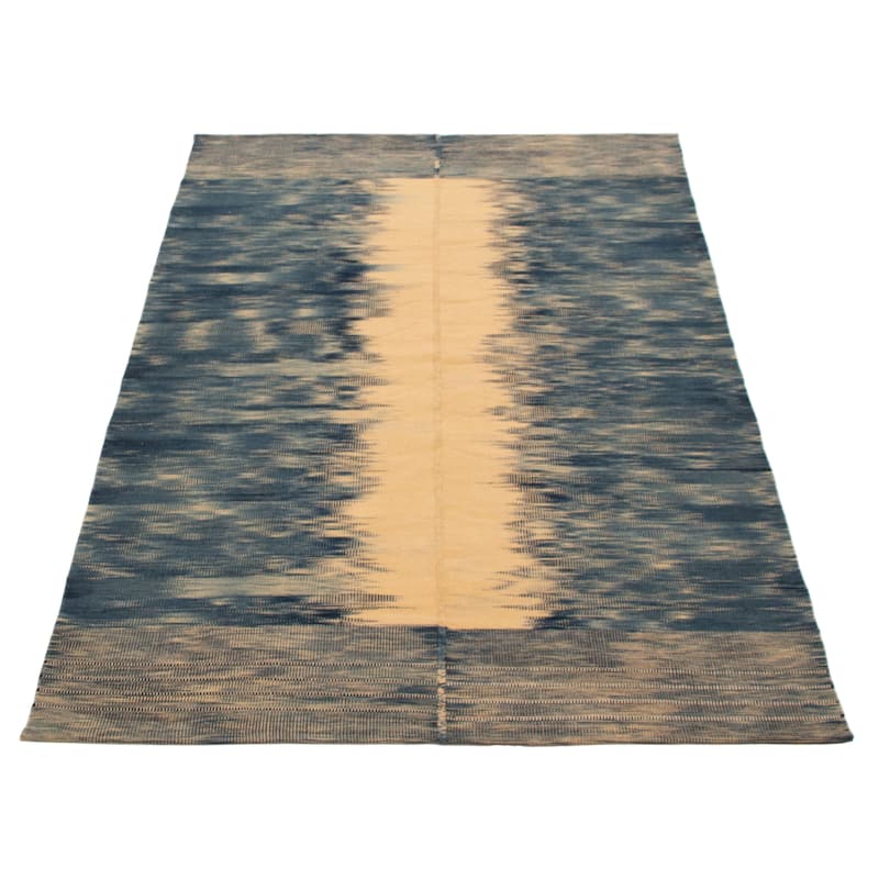 Ankara Blue Kilim 5'0" x 8'0" - 5'0 x 8'0