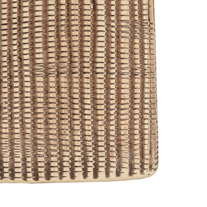 Elk Home Rollins Ivory Earthenware 4.5 Inch Wide Vase