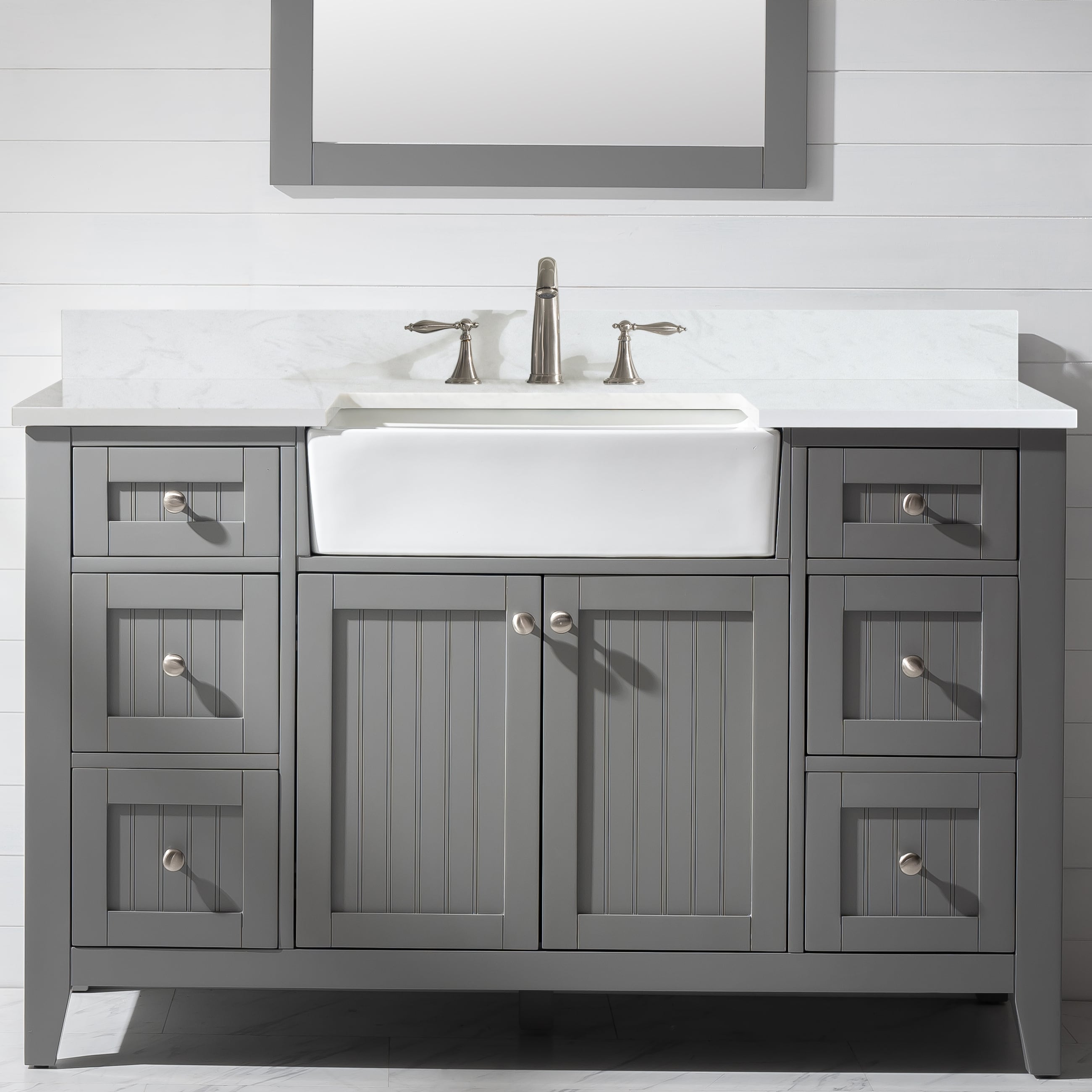 Single, 54 in Bathroom Vanities - Bed Bath & Beyond