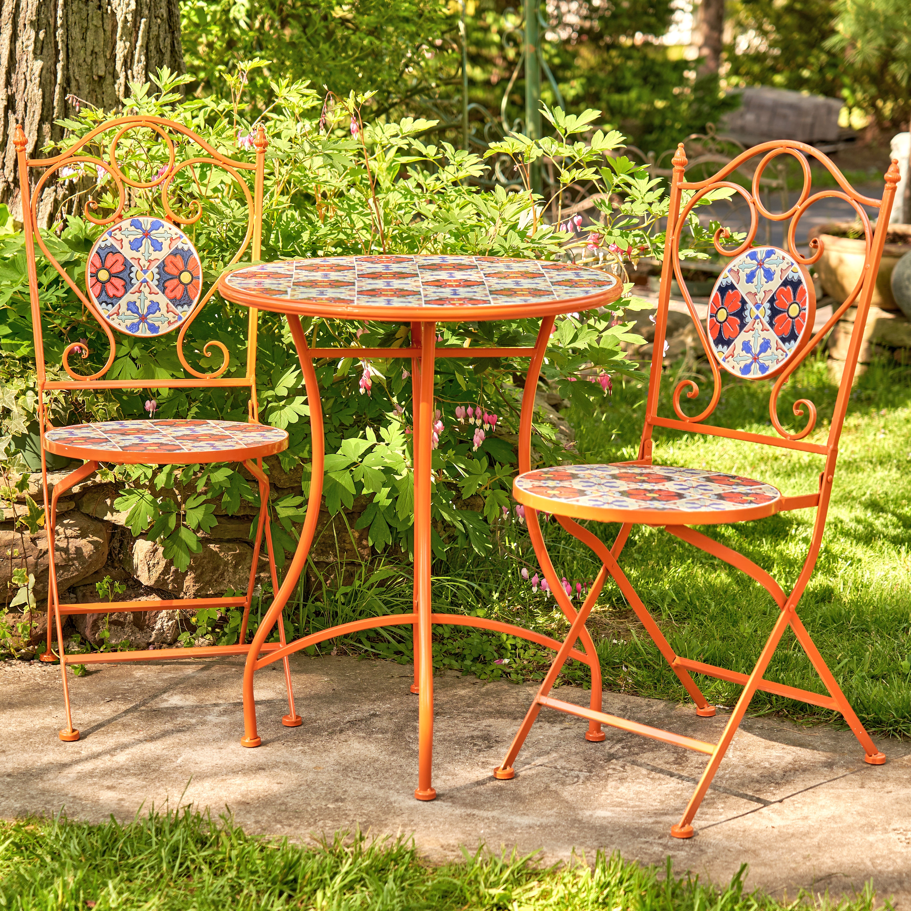 Mosaic bistro table on sale