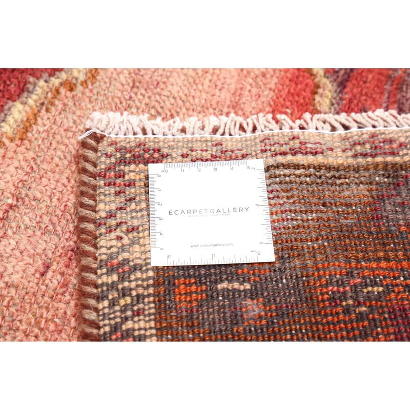 ECARPETGALLERY Hand-knotted Melis Vintage Copper Wool Rug - 4'7 x 8'6