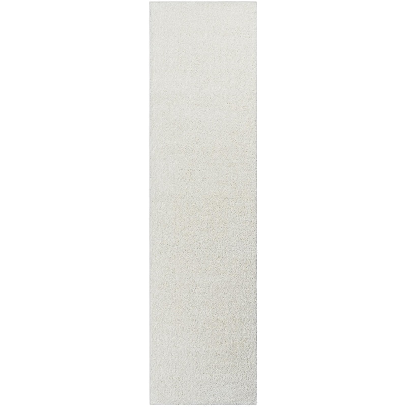 Livabliss Alfombra Machine Washable Plush Area Rug - Ivory - 2' 8" x 9' 10"