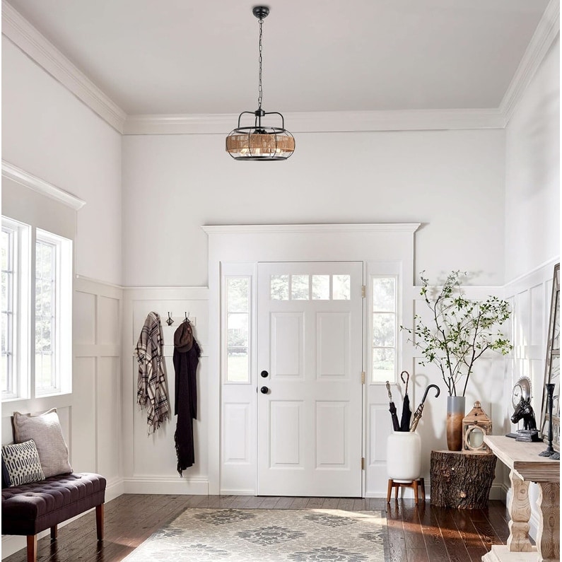 Hanging entryway light sale