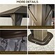 preview thumbnail 16 of 17, Outsunny Aluminum Frame Hardtop Gazebo