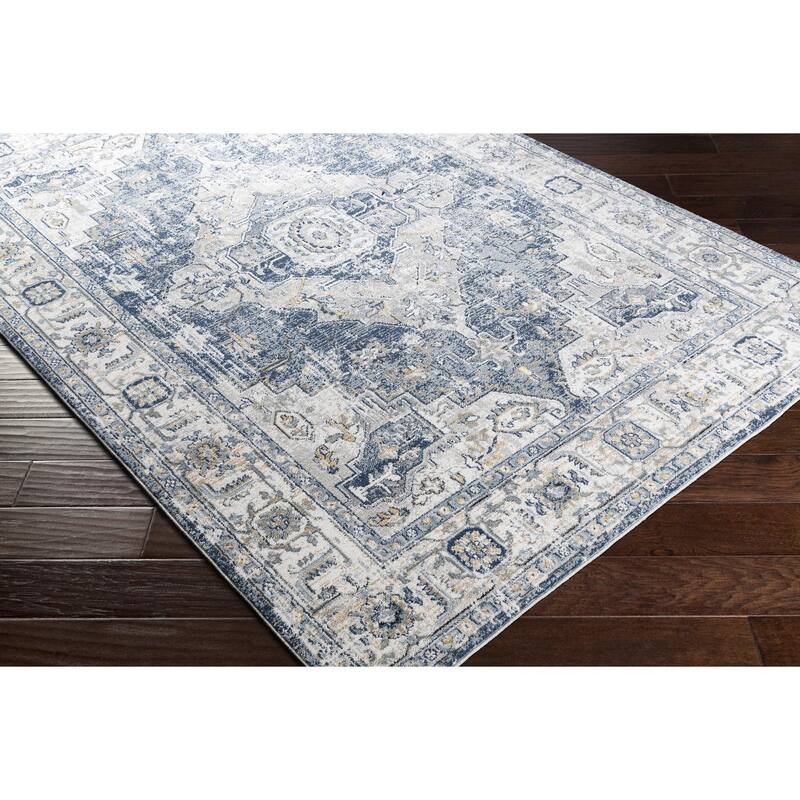 Livabliss Jolie Transitional Medallion Area Rug