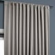 preview thumbnail 140 of 160, Exclusive Fabrics Textured Faux Linen Extra Wide Room Darkening Curtains for Bedroom & Living Room Curtains (1 Panel)