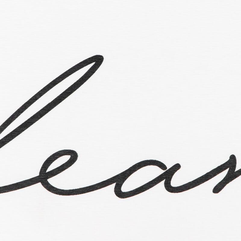 Artsy Mats Clean Script White Stone Non Slip Bath Mat