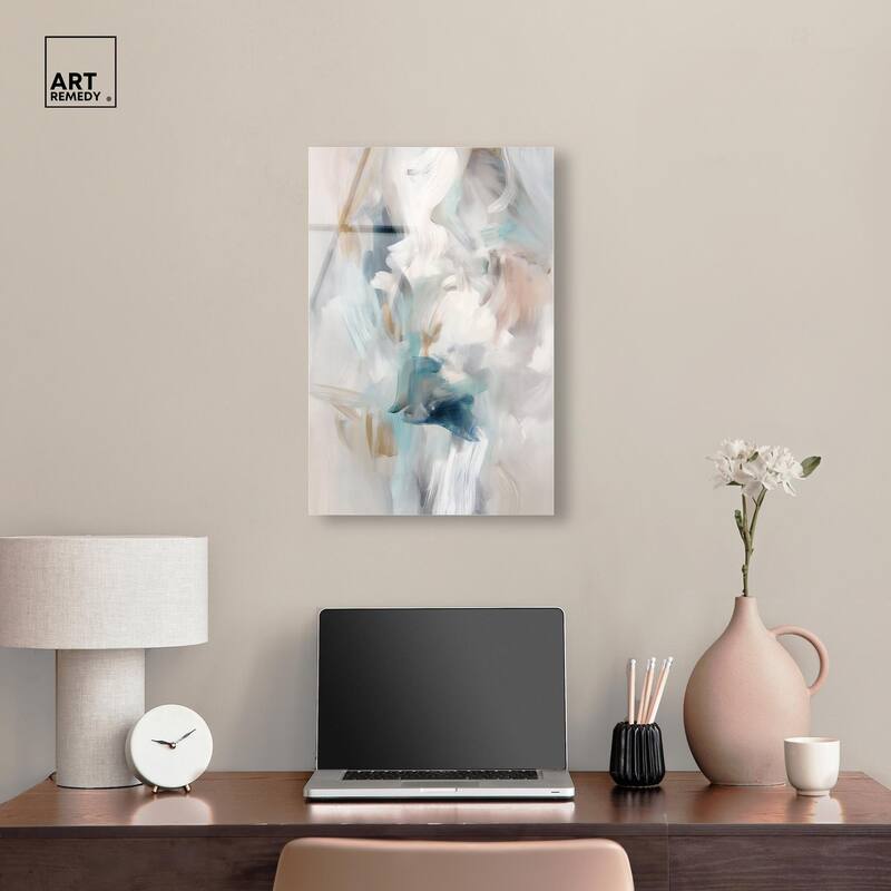 Whispering Colors III Acrylic by Art Remedy, Ready to Hang