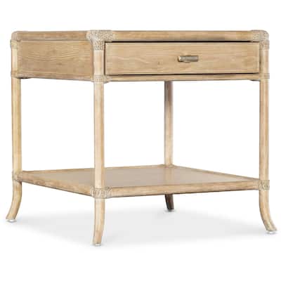 Hooker Furniture 6950-80213 Retreat 27" Wide Wood Top Maple and Oak