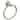 PROFLO PF01TR Gerald 6-5/16" Wall Mounted Towel Ring