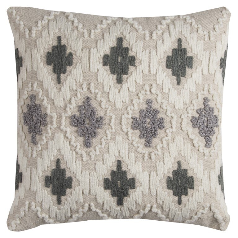 Gray best sale beige pillows