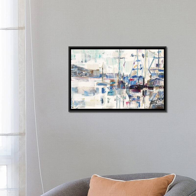 iCanvas "Across A Line" by Brooke Borcherding Framed