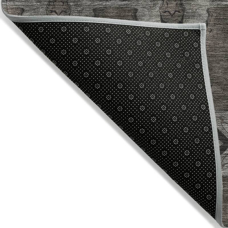 Machine Washable Indoor/ Outdoor Boho Medallions Chantille Rug