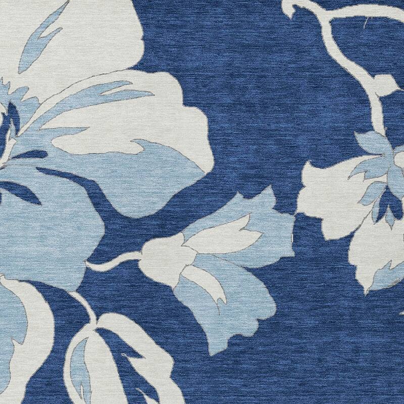 HomeRoots Floral Transitional Rectangle Outdoor Rug