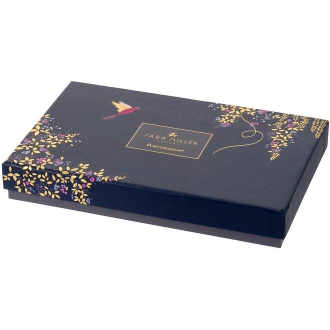 Portmeirion Sara Miller London Chelsea Trinket Tray - 7.4 Inch