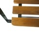 preview thumbnail 4 of 3, Folding Patio Bench, 44.1" Solid Wood Acacia Garden Bench Armchair